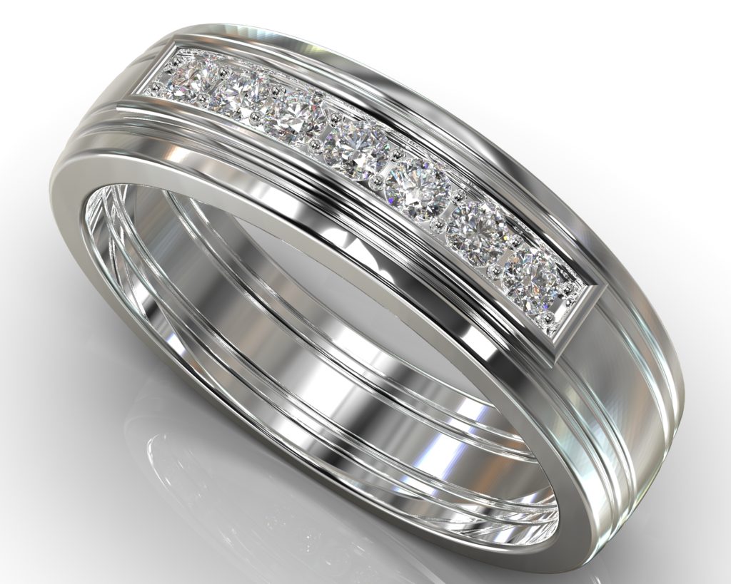 Platinum Edison Ring
