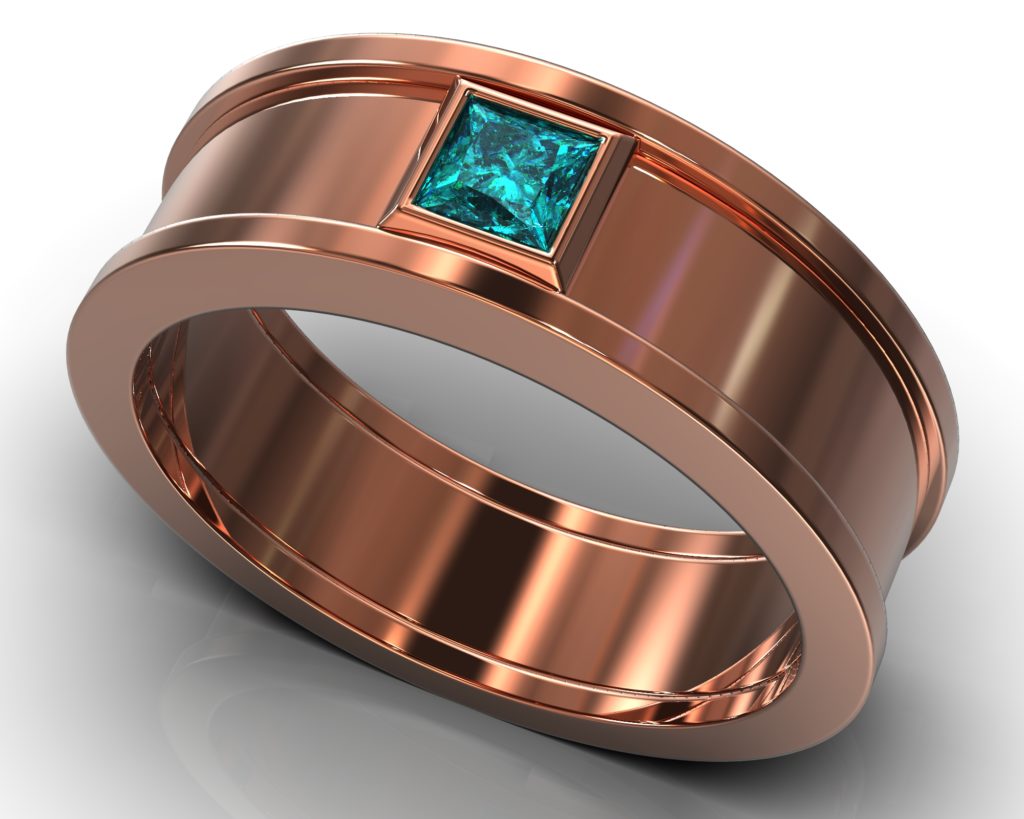 Rose Gold Richard Ring