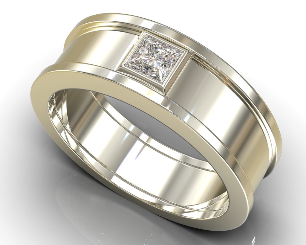 White Gold Richard Ring