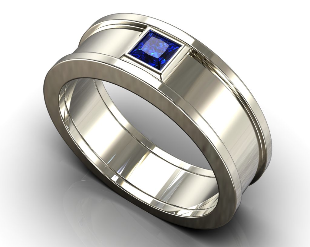 White Gold Richard Ring