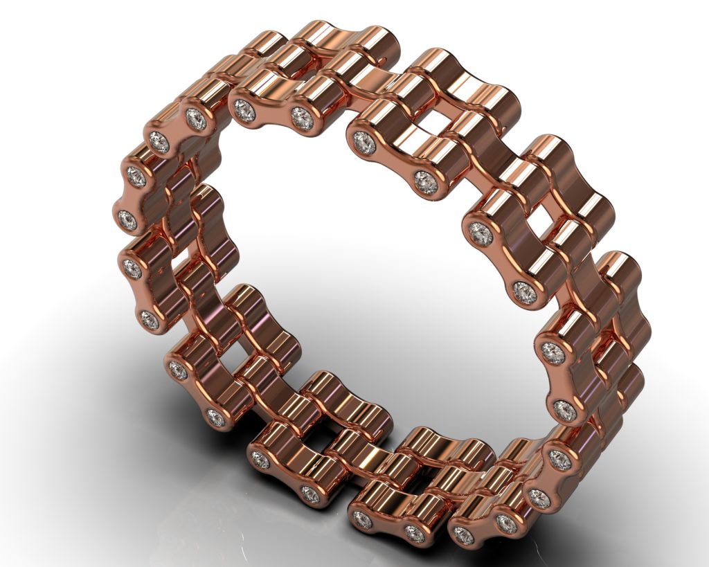 Rose Gold Napoleon Ring