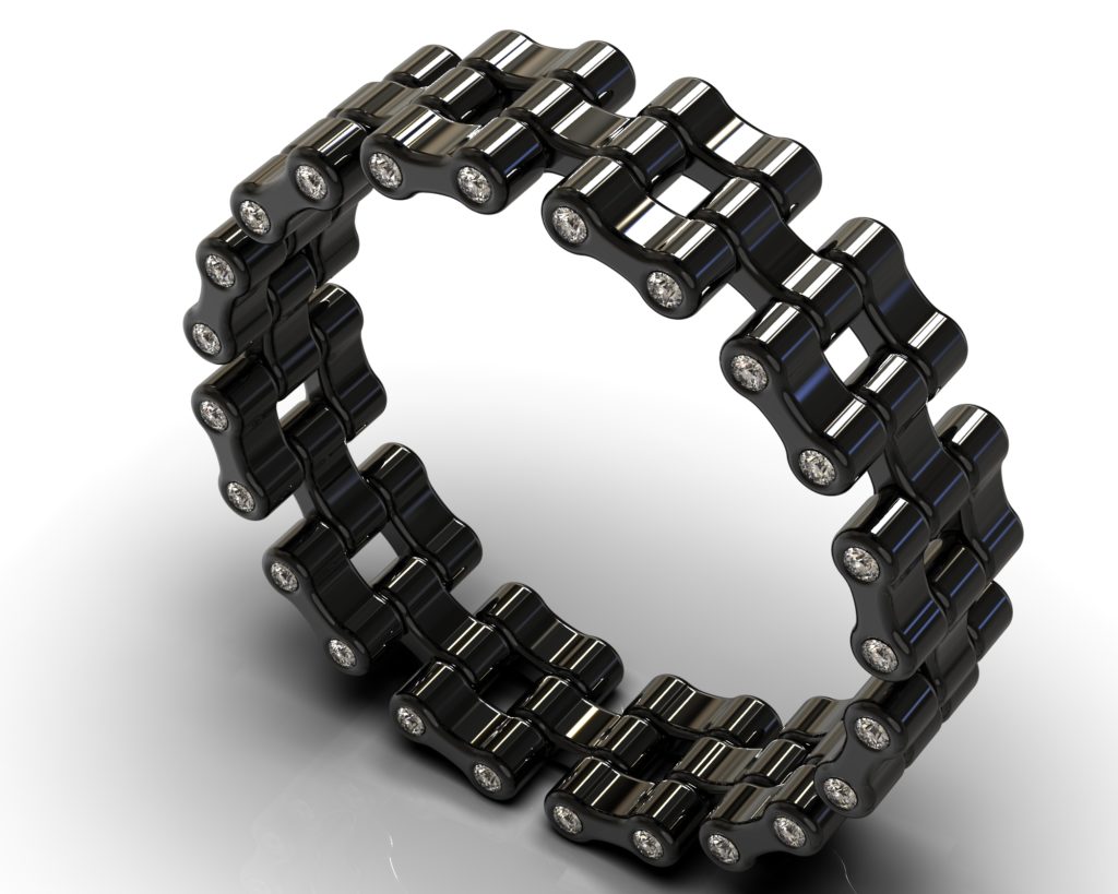 Black Gold Napoleon Ring