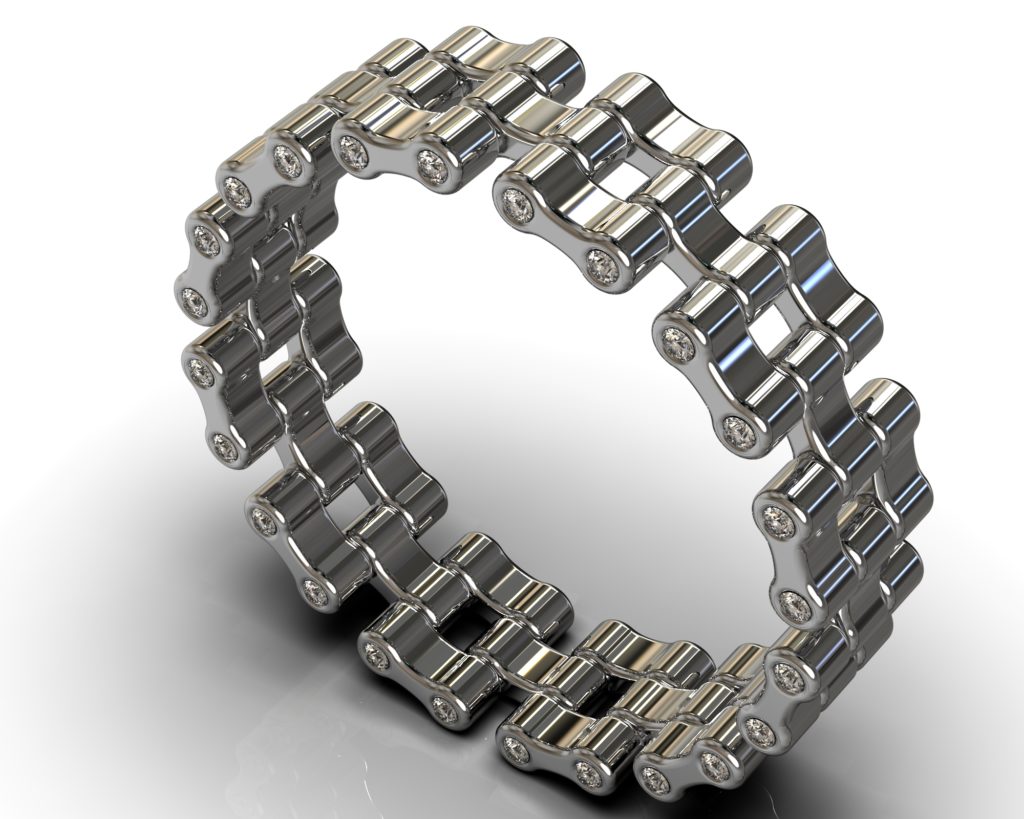 Platinum Napoleon Ring