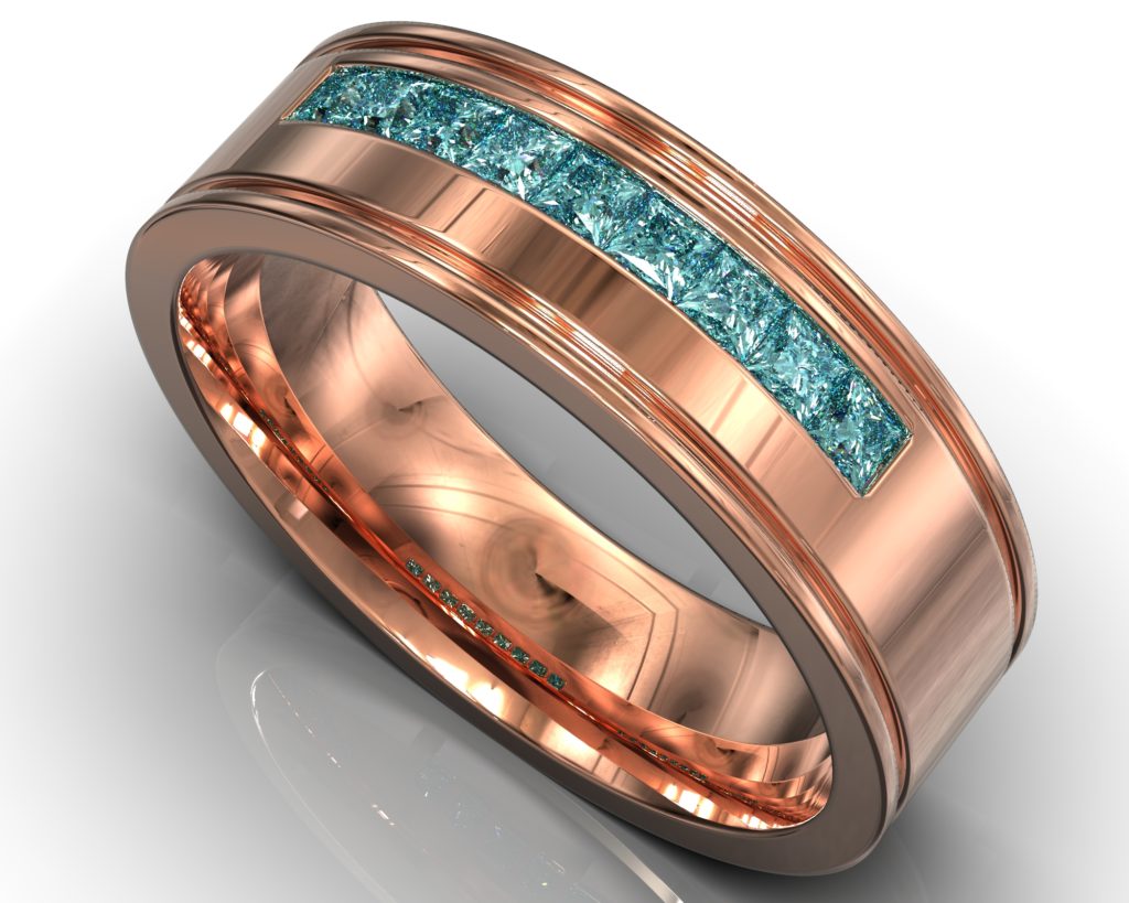 Rose Gold Buddha Ring