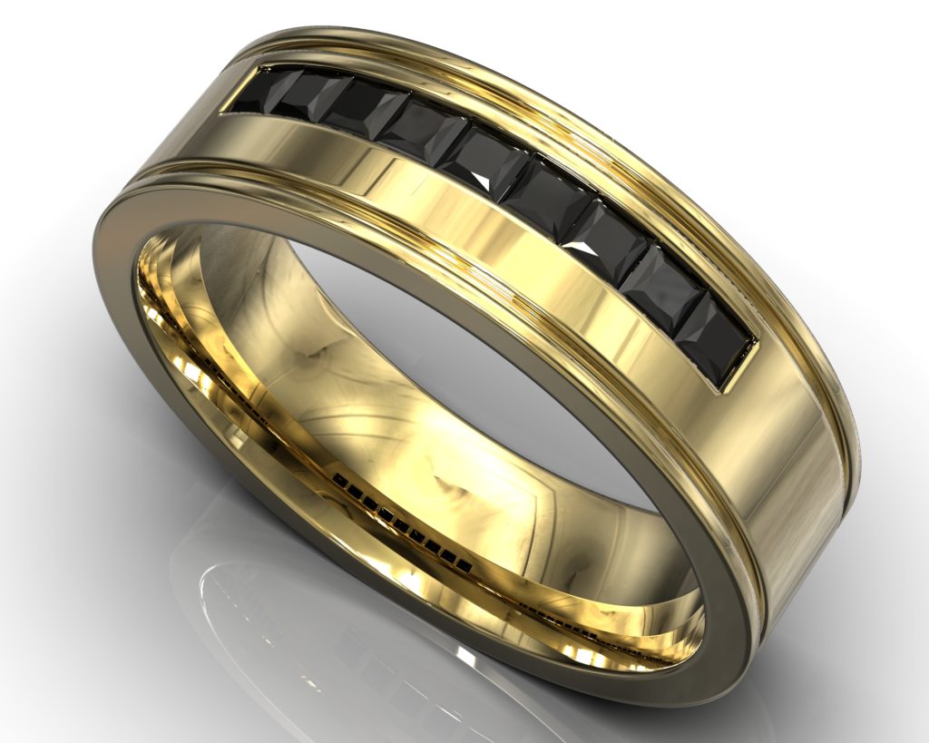 Yellow Gold Buddha Ring