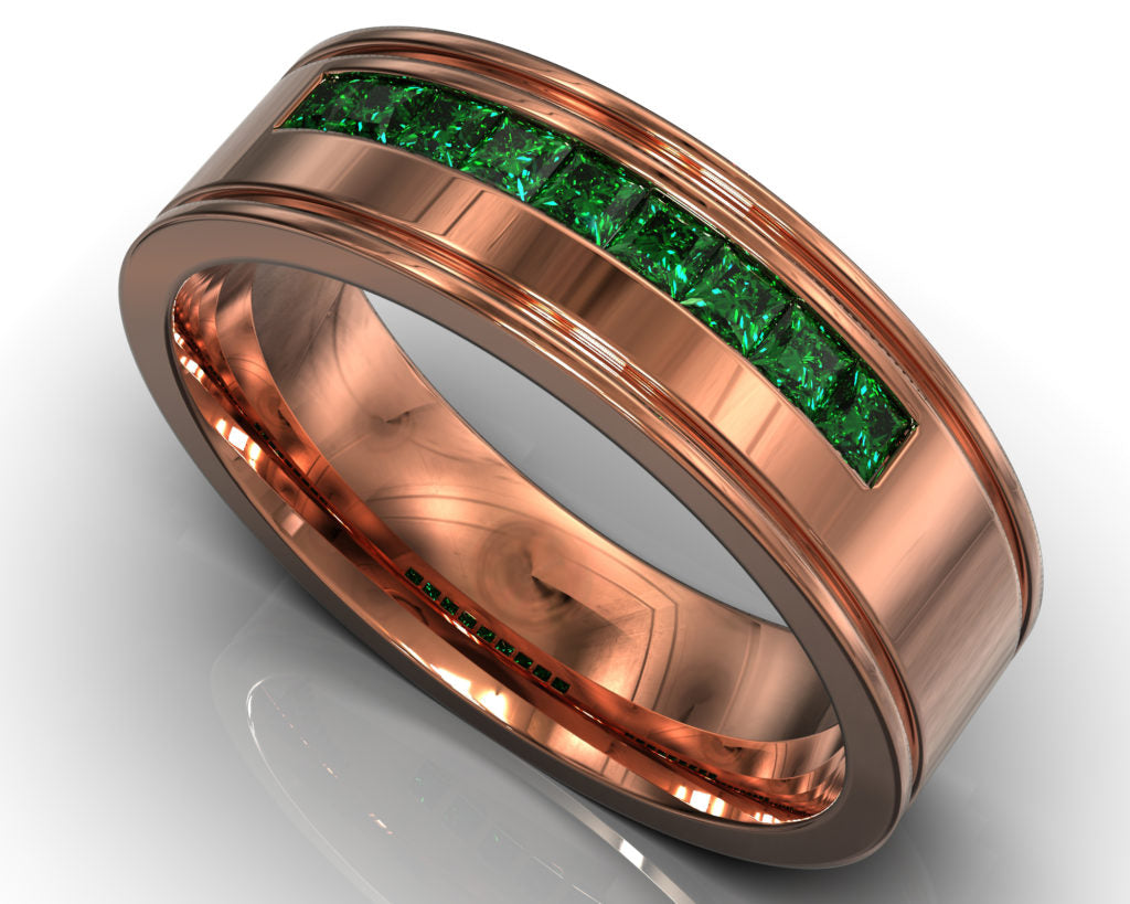 Rose Gold Buddha Ring