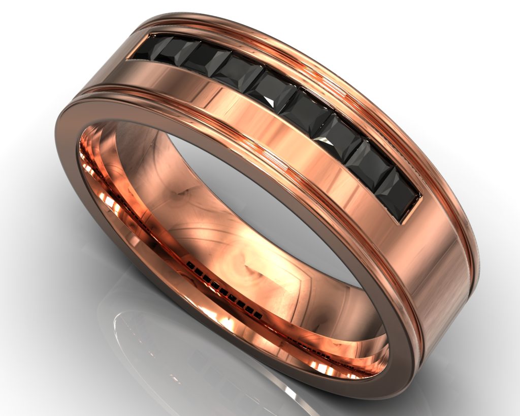 Rose Gold Buddha Ring