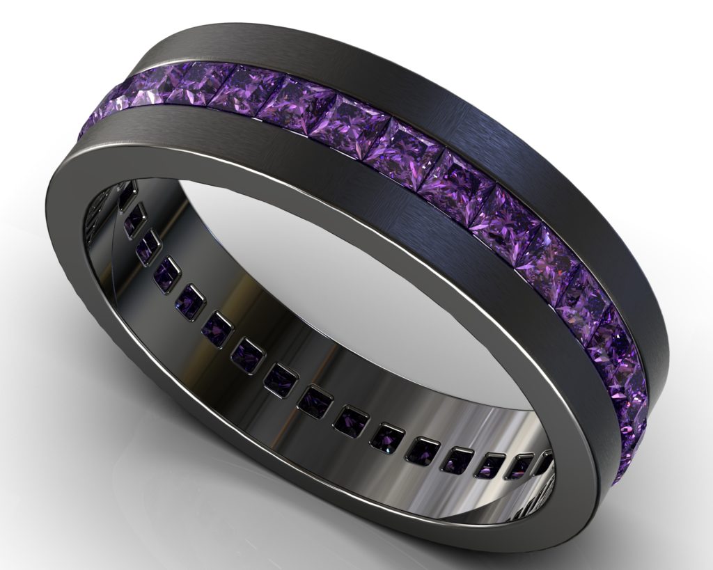 Black Gold Courbet Ring