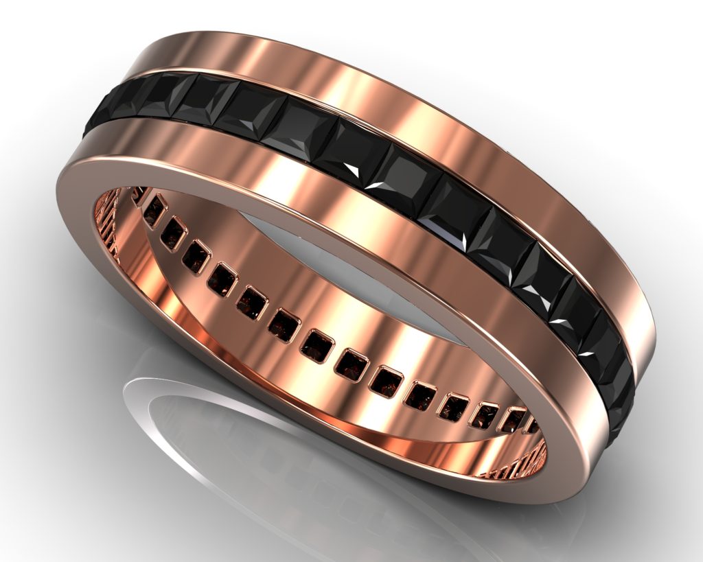Rose Gold Courbet Ring