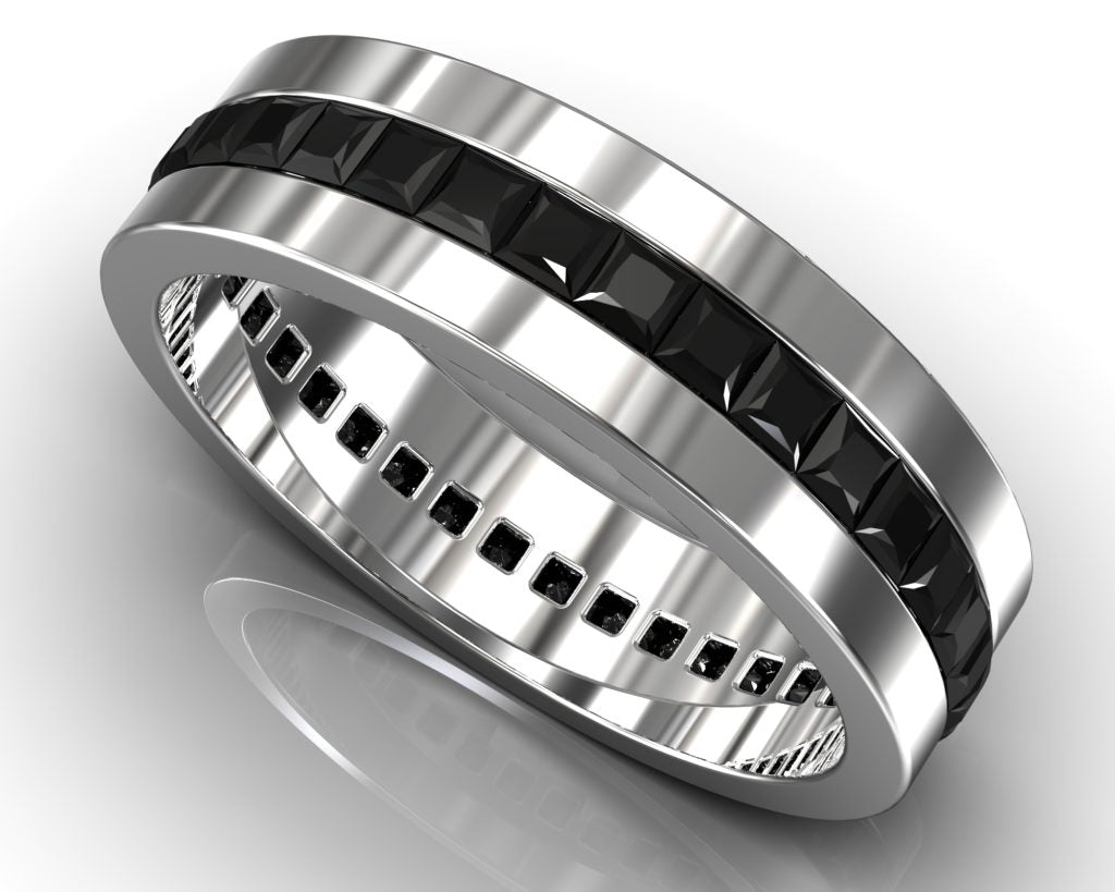 Platinum Courbet Ring