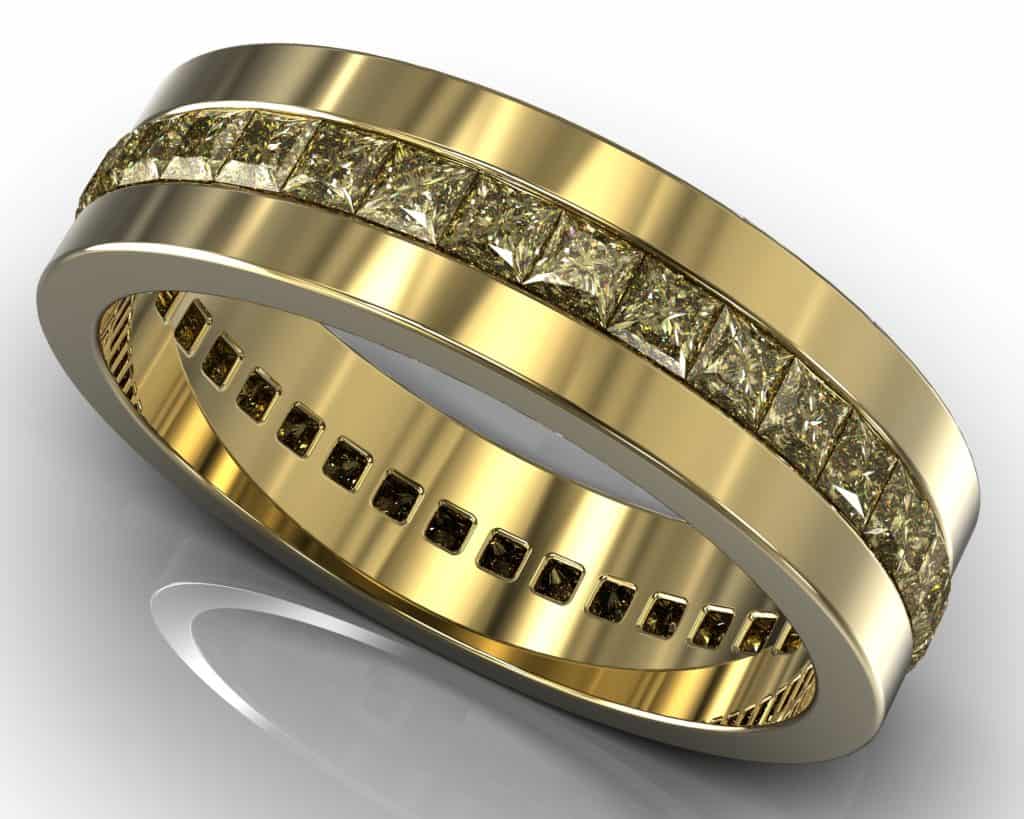 Yellow Gold Courbet Ring