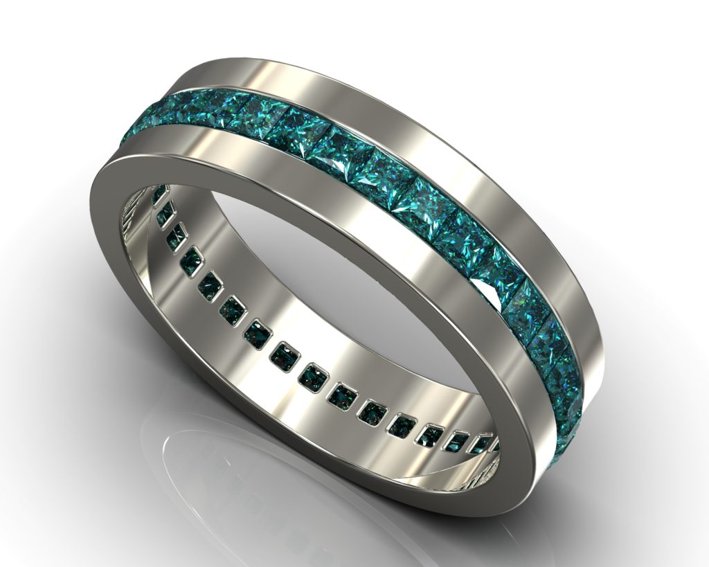 White Gold Courbet Ring