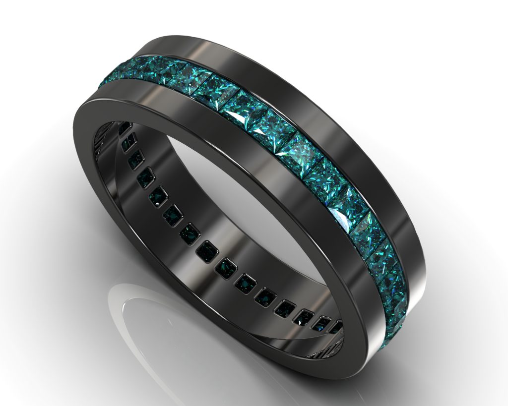 Black Gold Courbet Ring