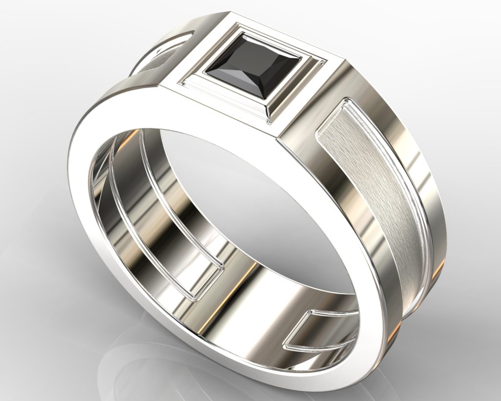 Platinum Degas Ring