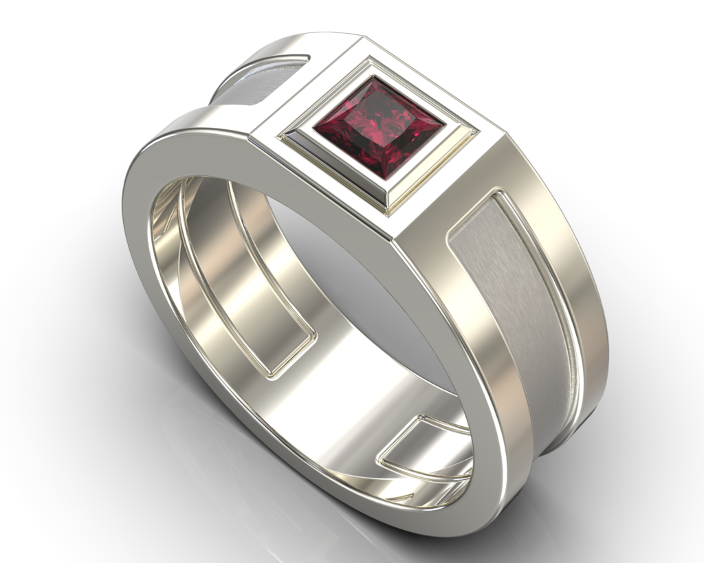 Platinum Degas Ring