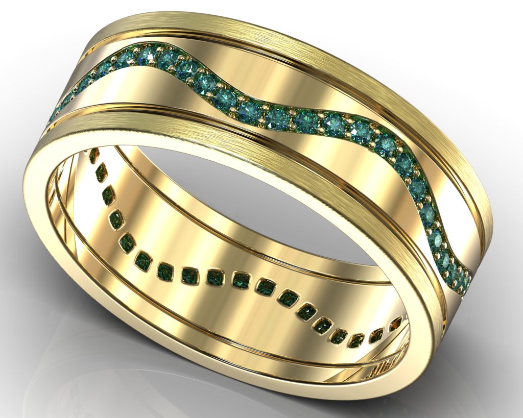 Yellow Gold Verne Ring