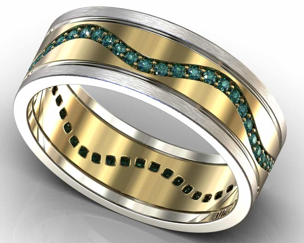 Yellow Gold Verne Ring