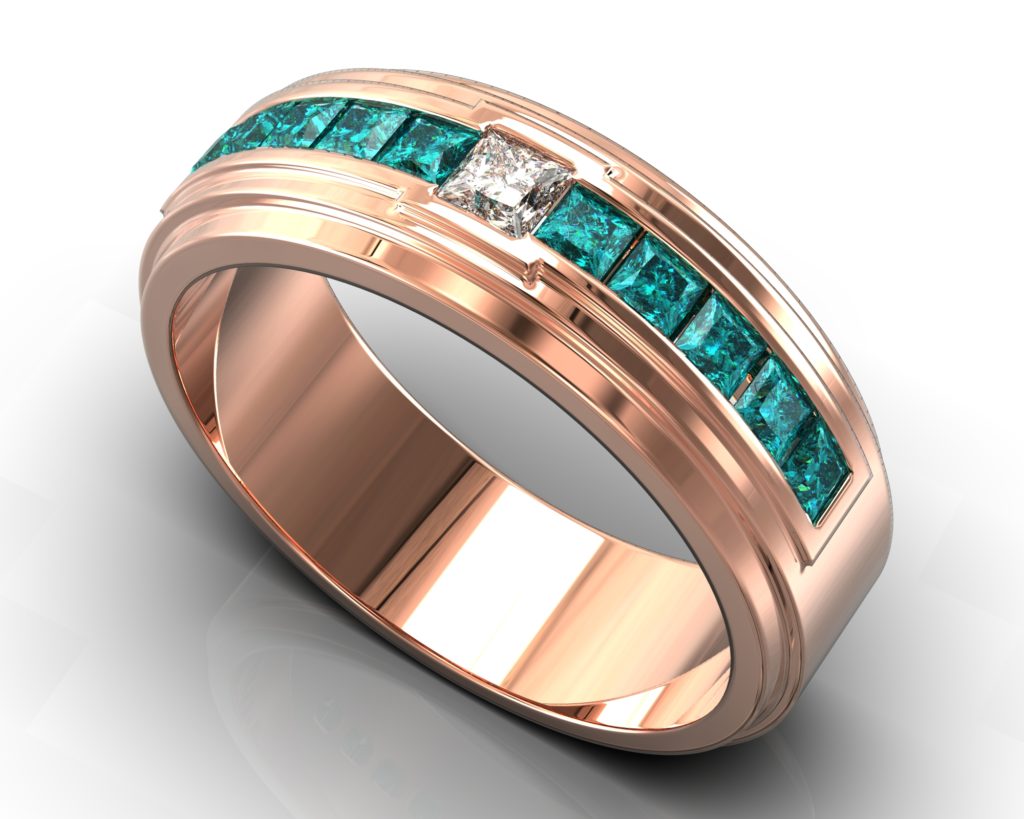 Rose Gold Cervantes Ring