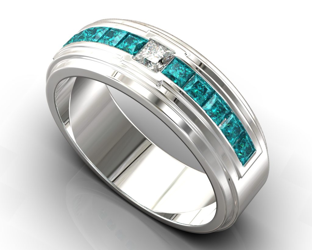 Platinum Cervantes Ring