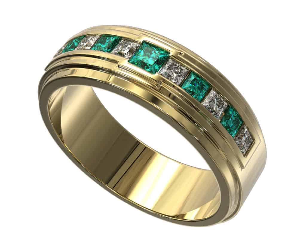 Yellow Gold Cervantes Ring