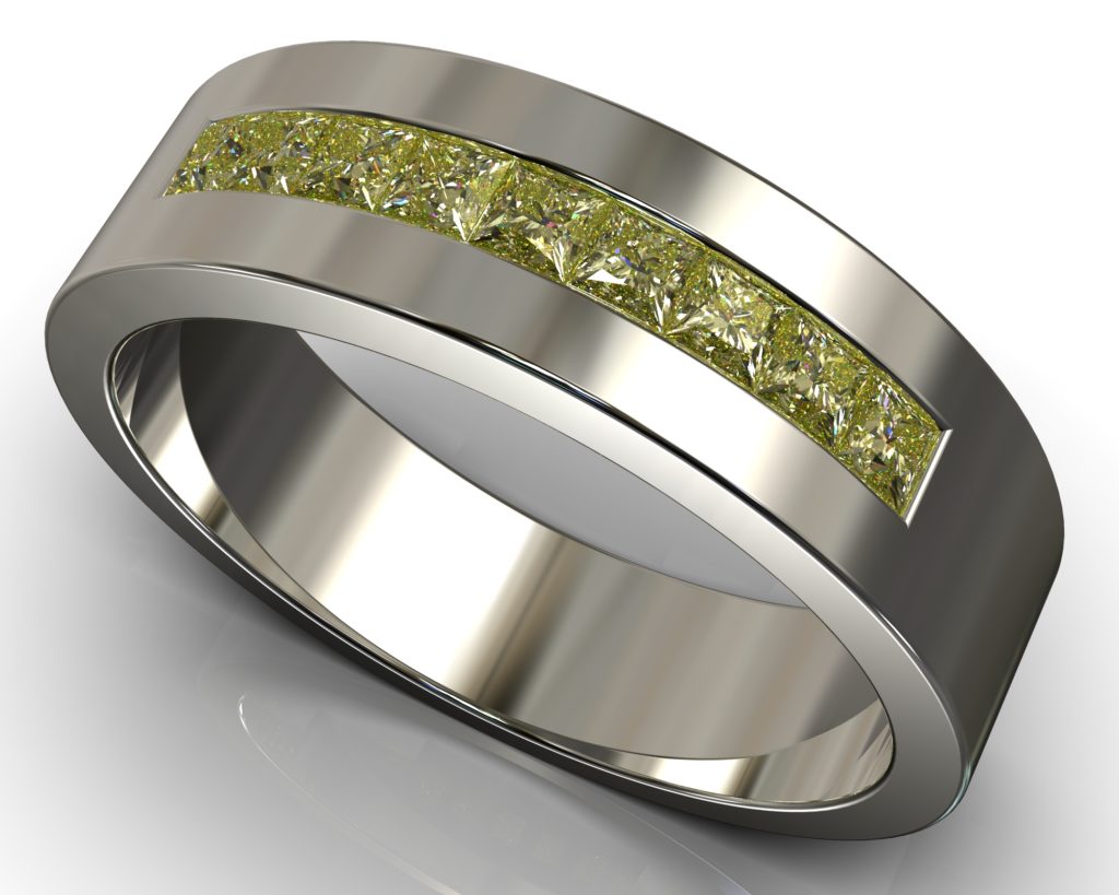 White Gold Kafka Ring