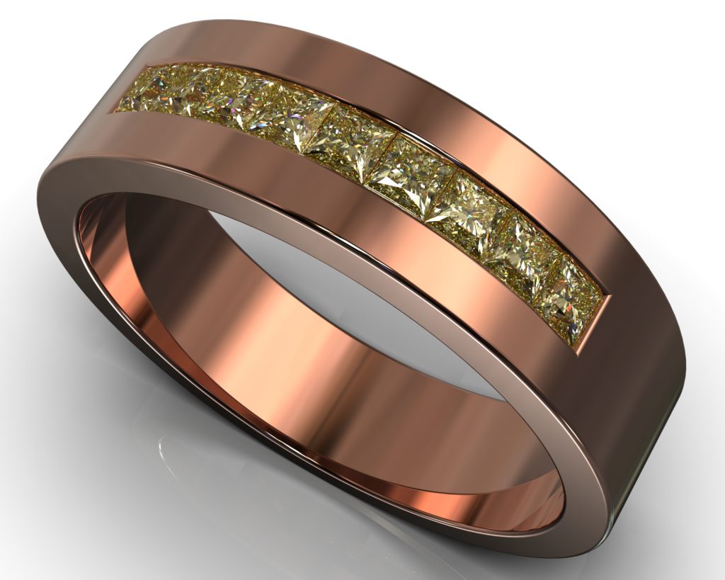 Rose Gold Kafka Ring