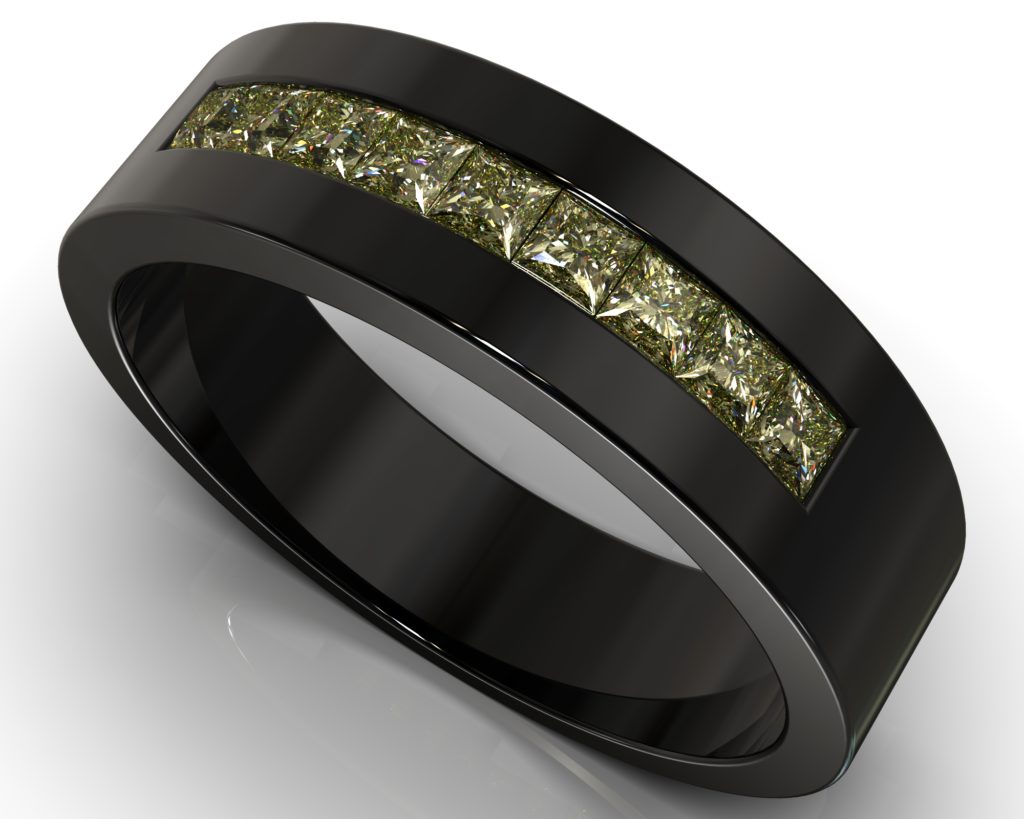 Black Gold Kafka Ring