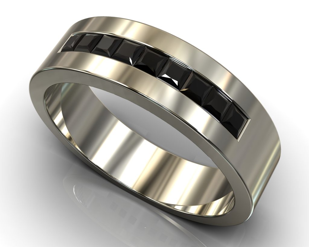 White Gold Kafka Ring