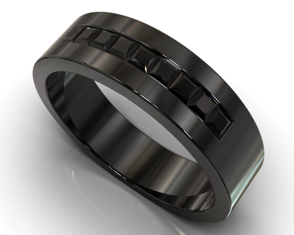 Black Gold Kafka Ring