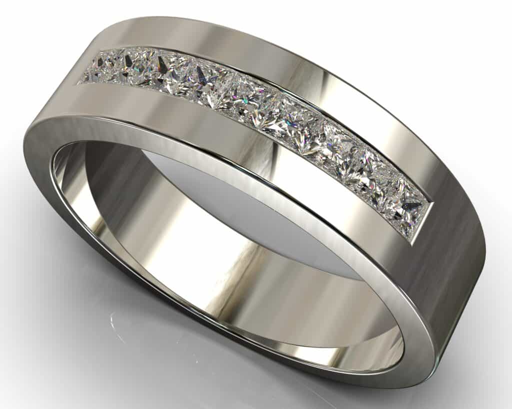White Gold Kafka Ring