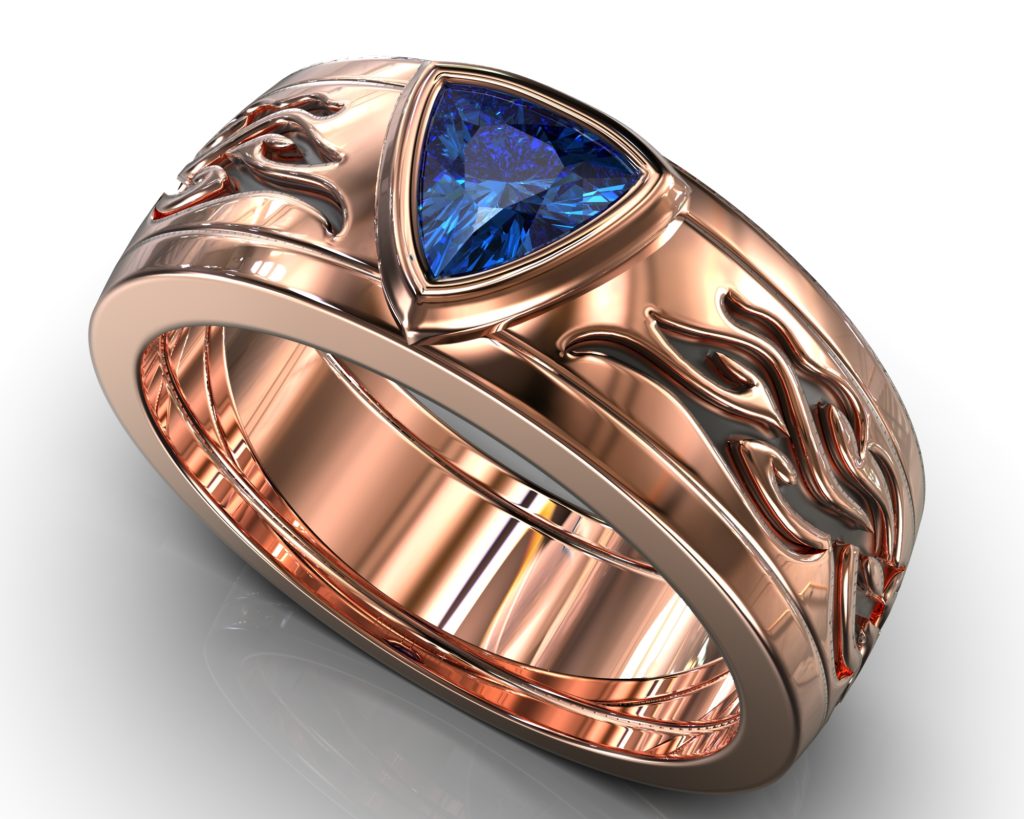 Rose Gold Socrates Ring