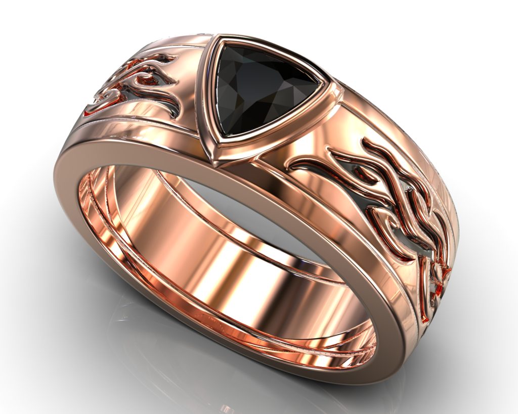 Rose Gold Socrates Ring