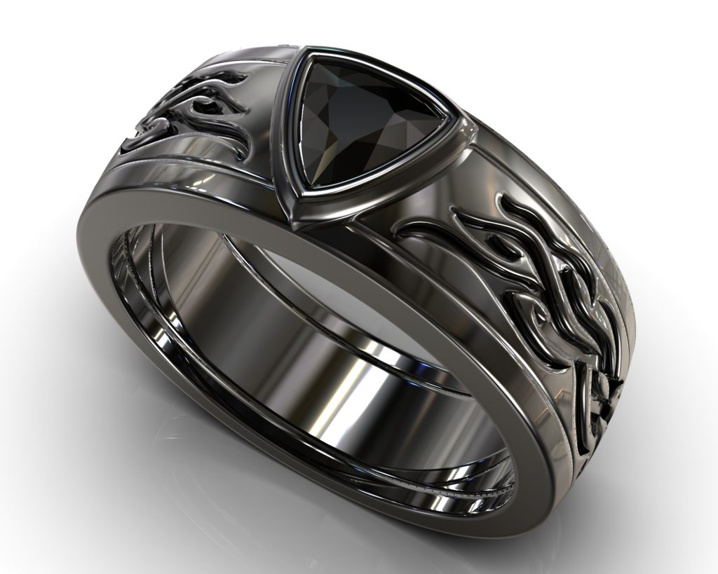 Black Gold Socrates Ring