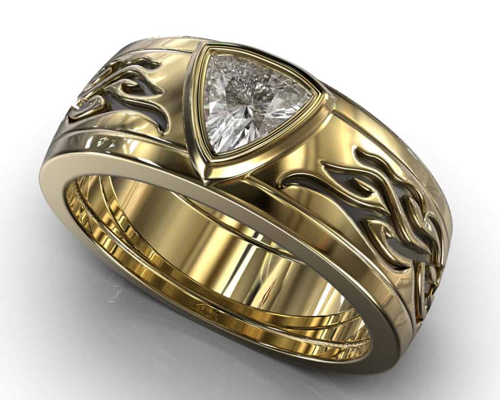 Yellow Gold Socrates Ring
