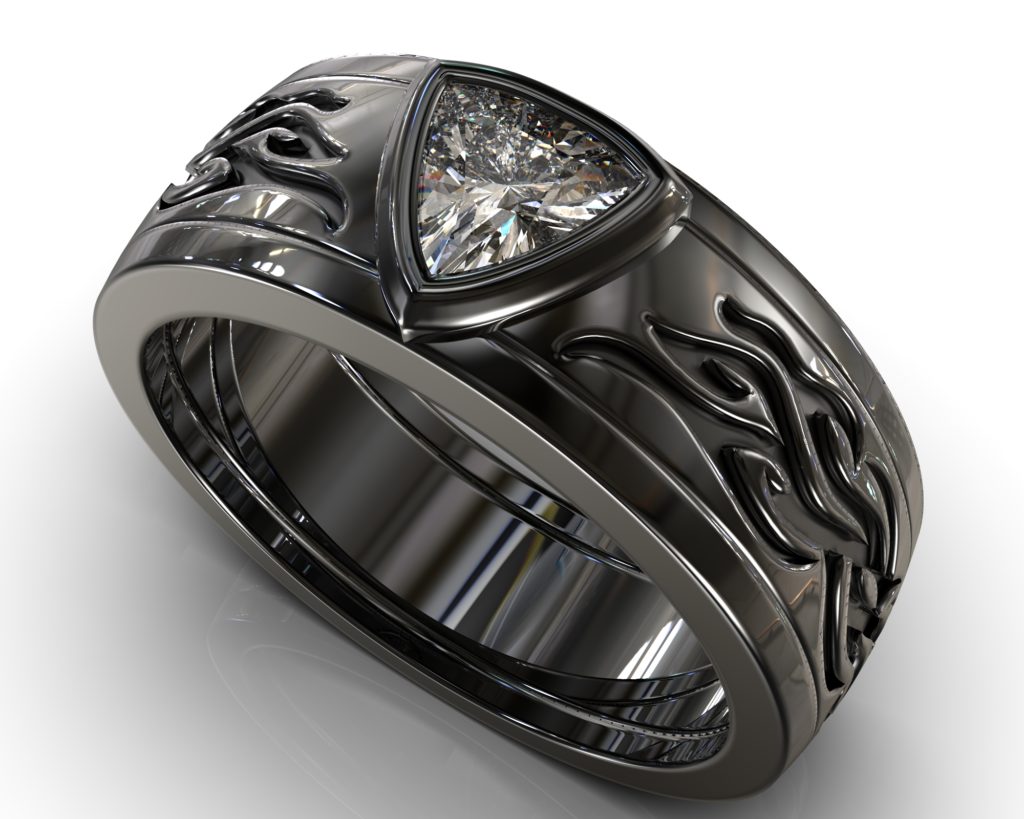 Black Gold Socrates Ring