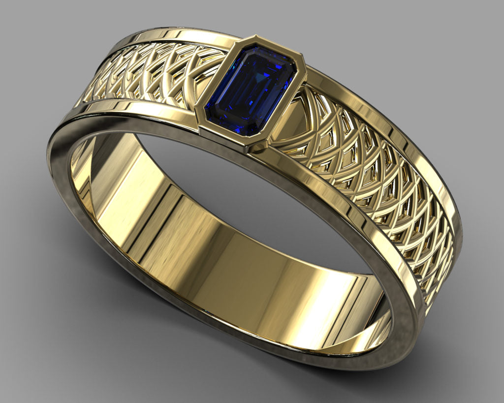 Yellow Gold Thoreau Ring