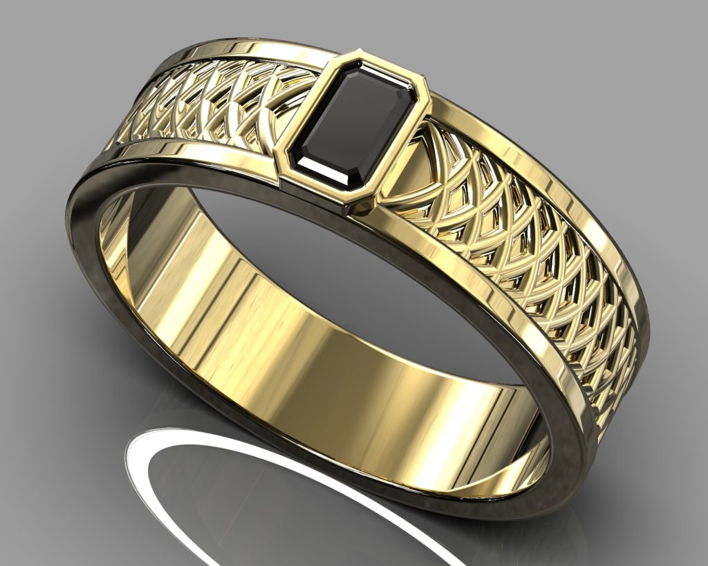 Yellow Gold Thoreau Ring