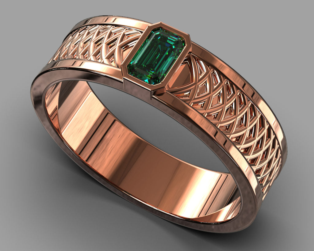 Rose Gold Thoreau Ring