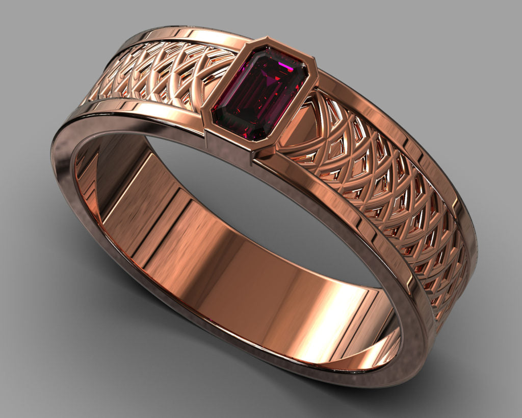 Rose Gold Thoreau Ring