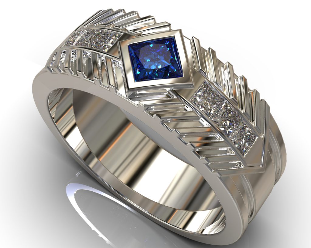 Platinum Waldo Ring