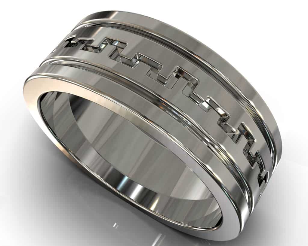 Platinum Bach Ring