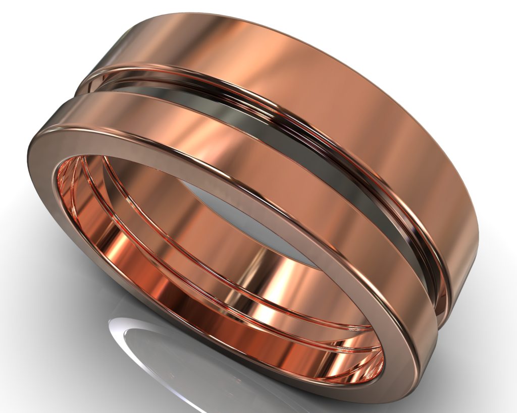 Rose Gold Arthur Ring