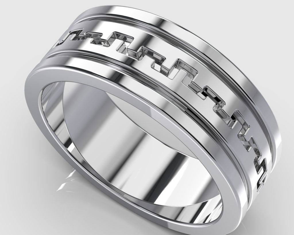 Platinum Bach Ring