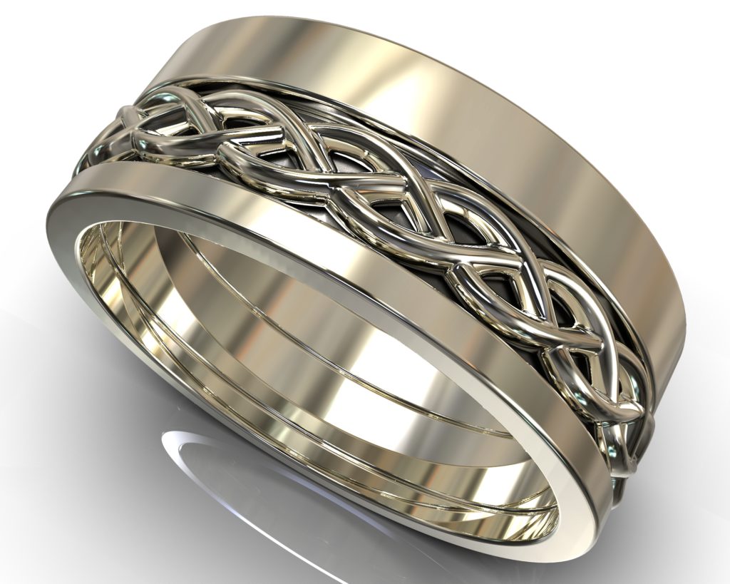 White Gold Henry Ring