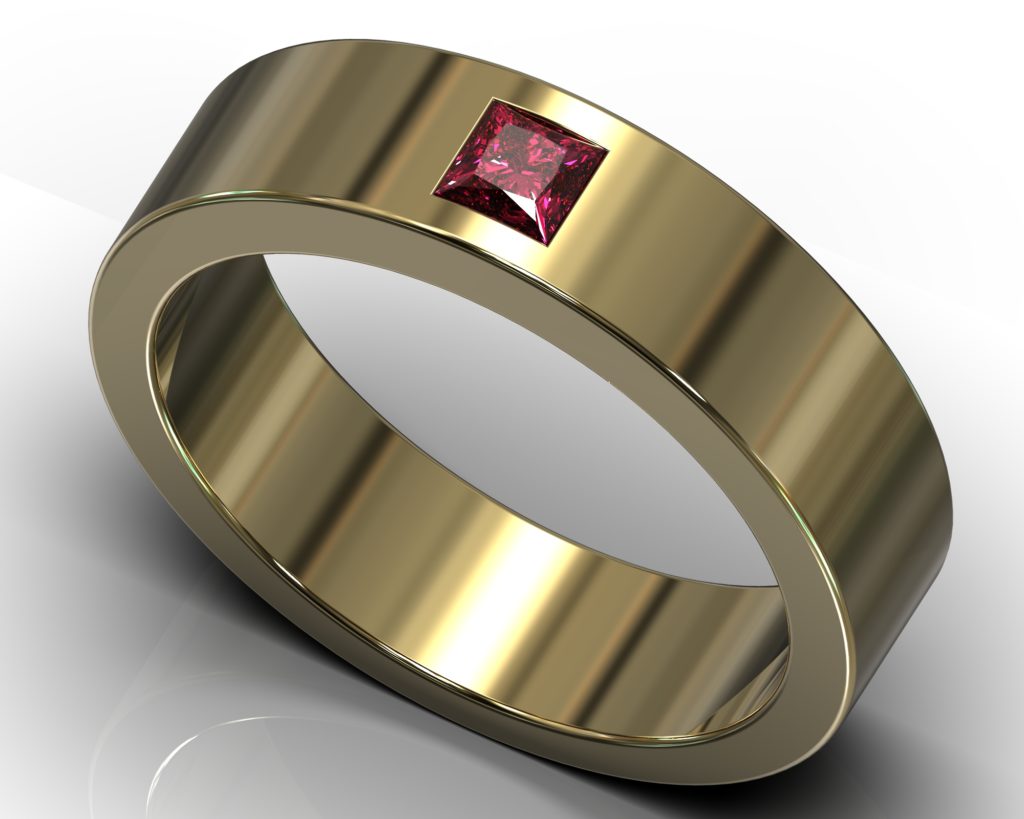 Yellow Gold Goethe Ring