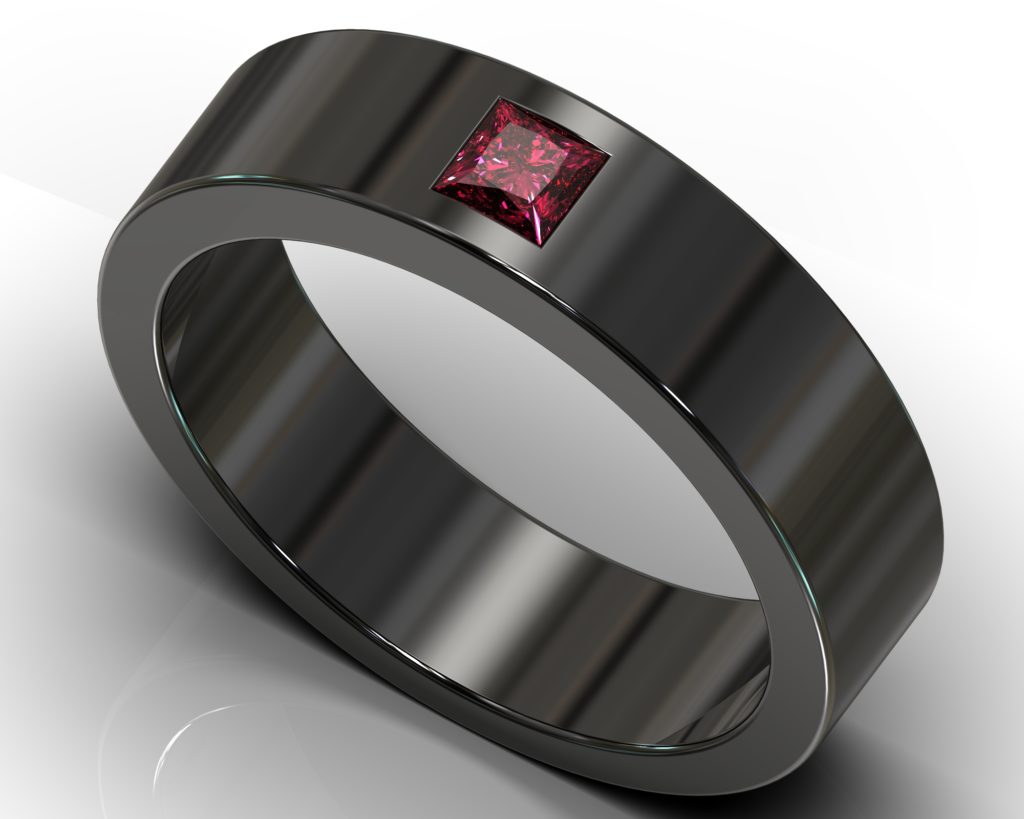 Black Gold Goethe Ring