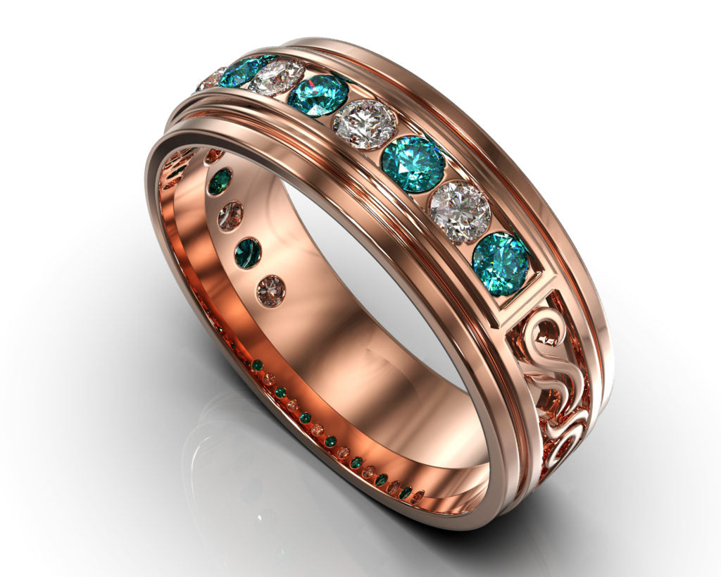 Rose Gold Saladin Ring