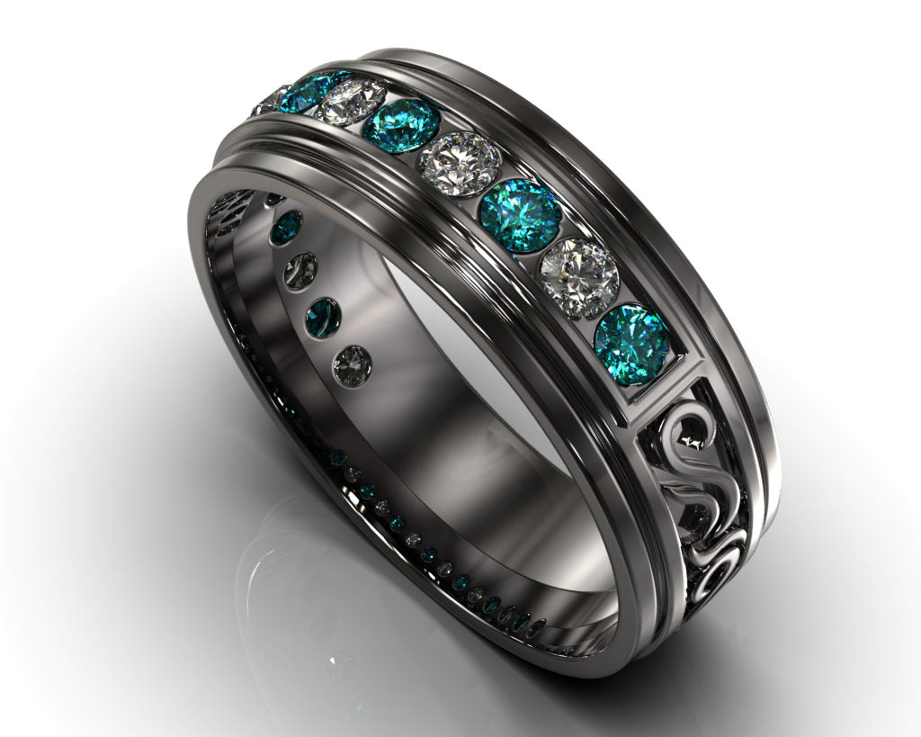 Black Gold Saladin Ring
