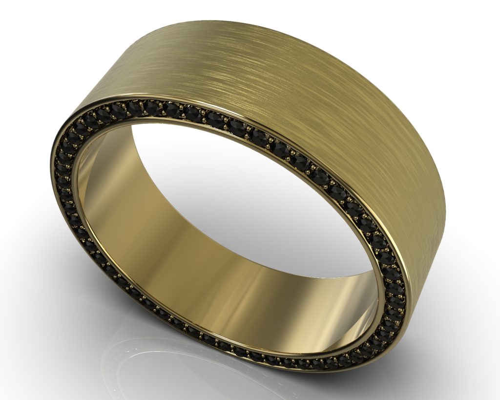 Yellow Gold Twain Ring