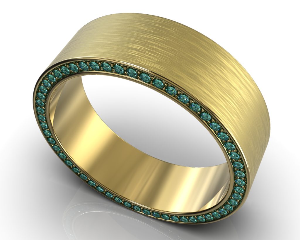 Yellow Gold Twain Ring